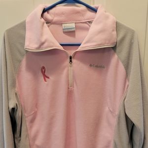 Womens Columbia 1/4 Zip-Size XL